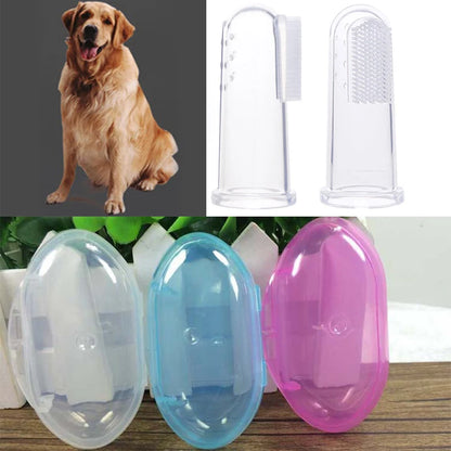 Finger Toothbrush for Dogs & Cats