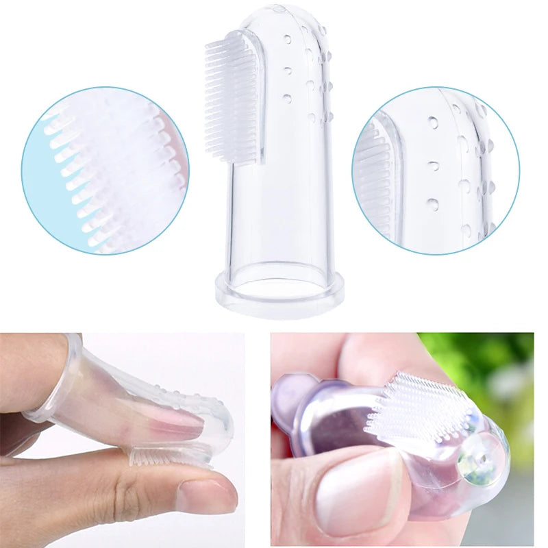 Finger Toothbrush for Dogs & Cats