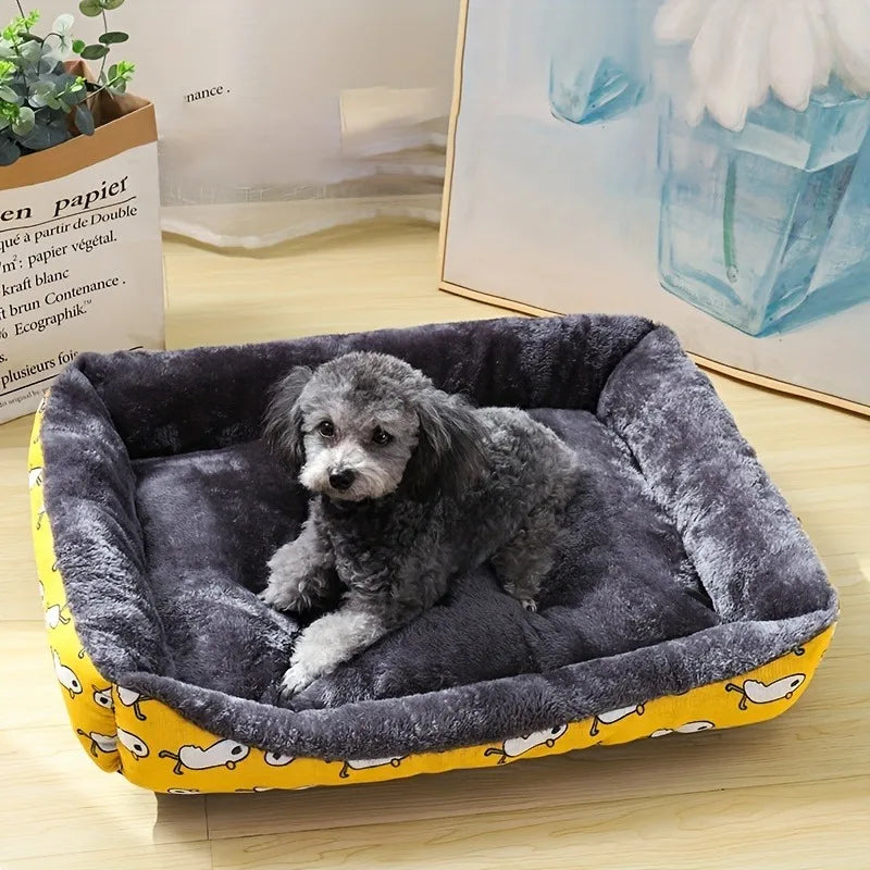 Cozy Pet Bed for Dogs & Cats - Soft Cushion Mat