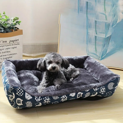 Cozy Pet Bed for Dogs & Cats - Soft Cushion Mat