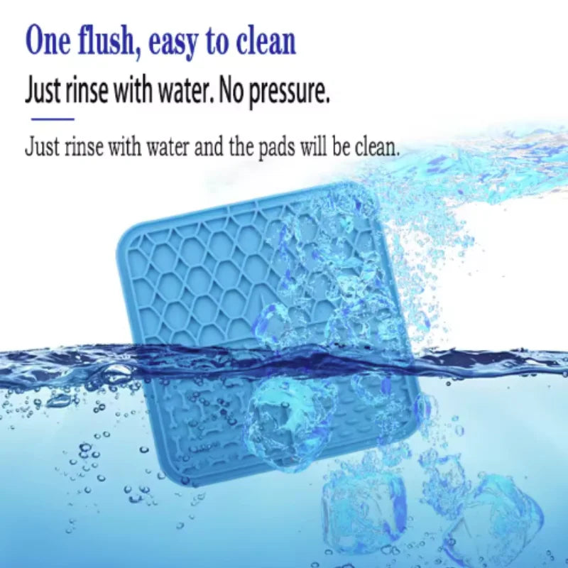 Dog Licking Mat - Slow Feeder & Bath Distraction Pad