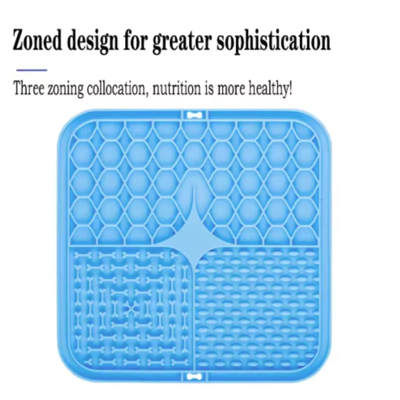Dog Licking Mat - Slow Feeder & Bath Distraction Pad