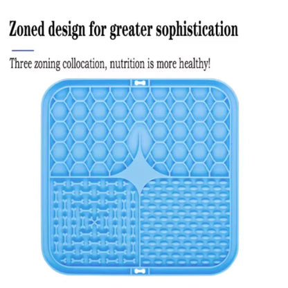Dog Licking Mat - Slow Feeder & Bath Distraction Pad
