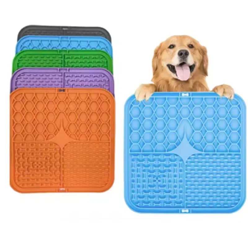 Dog Licking Mat - Slow Feeder & Bath Distraction Pad